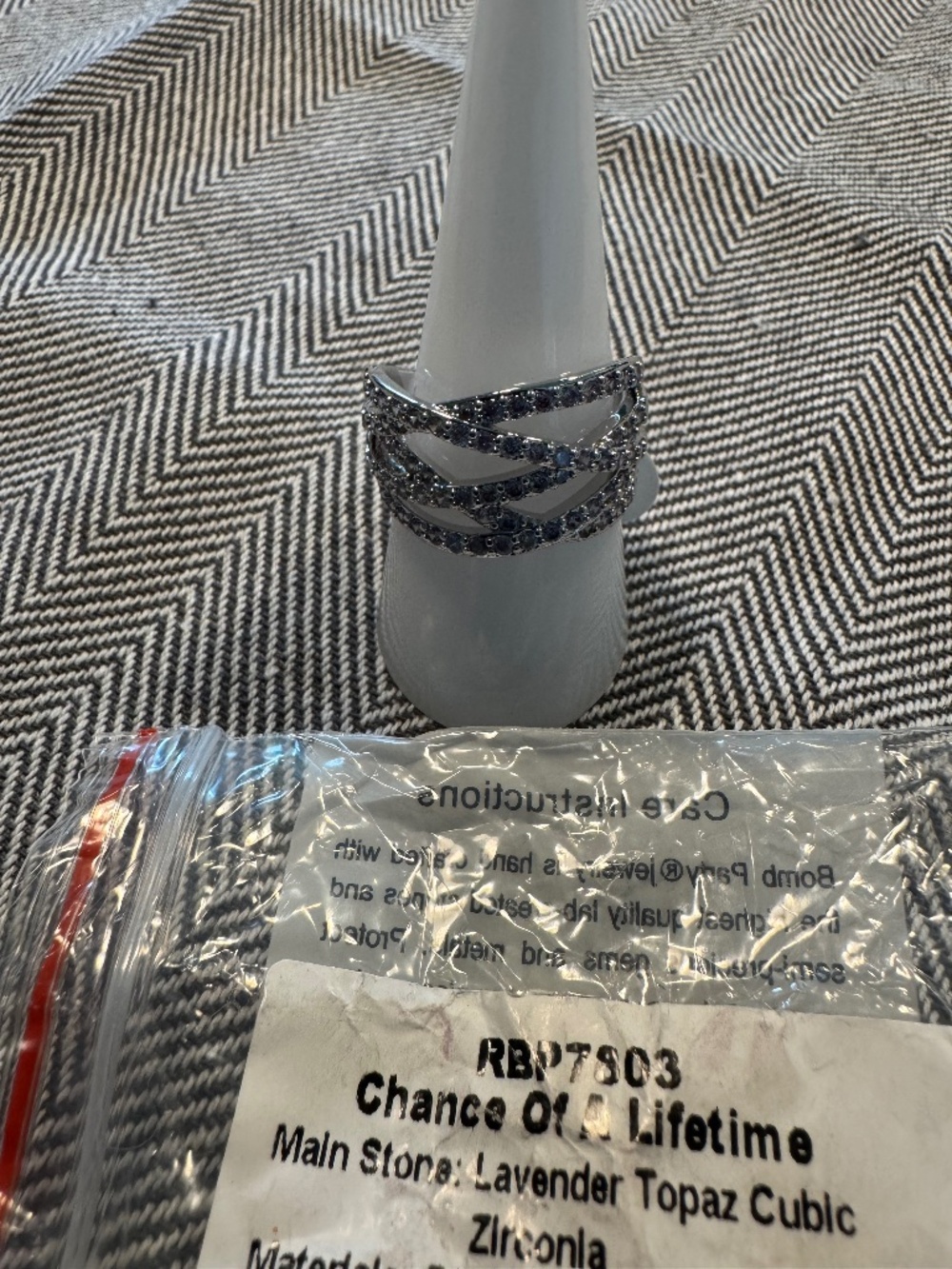 Chance Of A Lifetime - Birthday/Original Ring by BP - Size 9. -  RBP7803